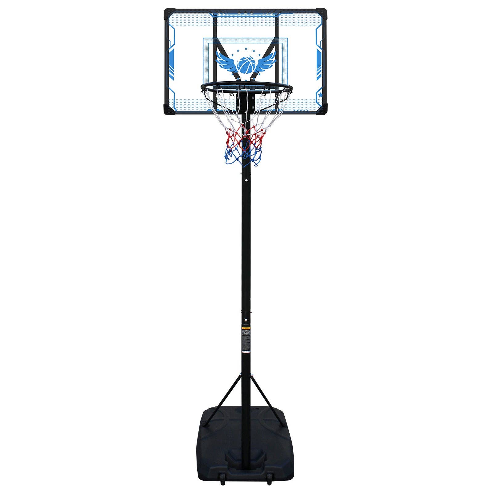 39F Inc. - Wholesale Sporting Accessories - Adjustable Basketball Hoop, 4.74-10 FT, Portable Stand0