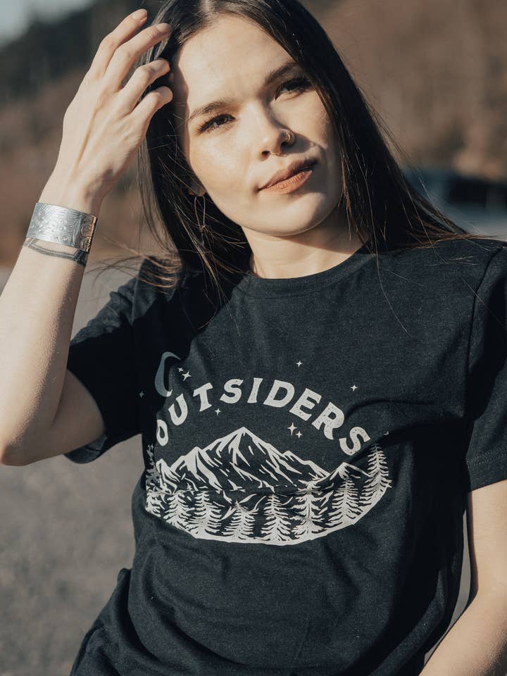 Outsiders Unisex Tee for wholesale by Woodlands