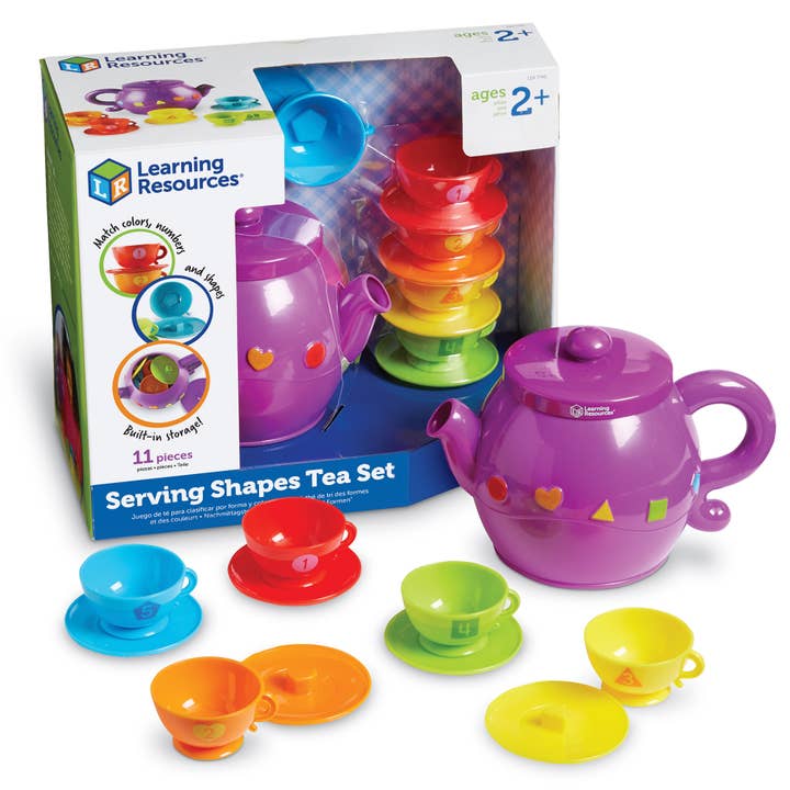 Serving Shapes Tea Set for wholesale by Learning Resources