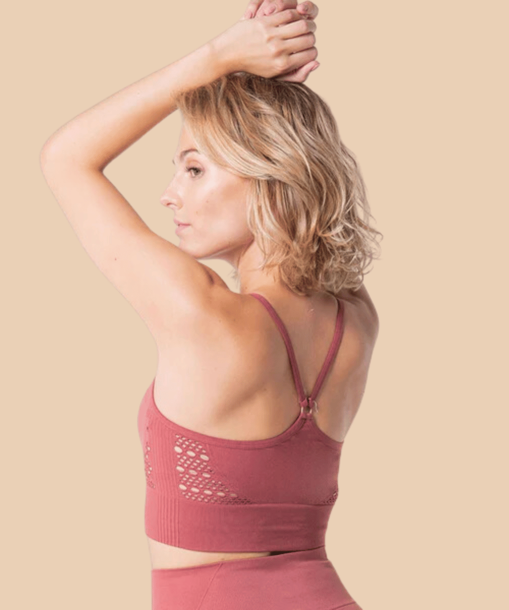 Anaissa - Vendita all'ingrosso Maglia sportiva - Donna - Top sportivo con trafori 3D Bali2