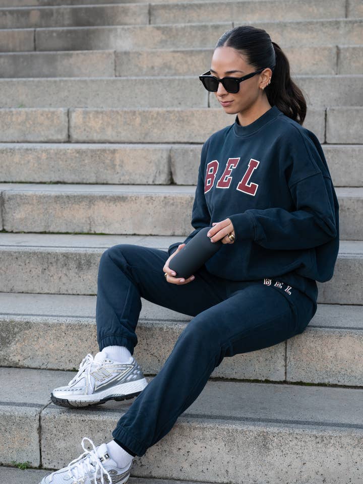 Varsity Jogger Navy for wholesale by Believe Athletics