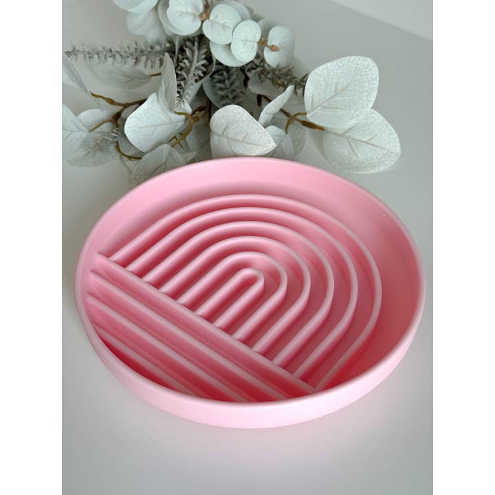Doggotique - Wholesale Drinkbak - Kat/Hond - Slow Bowl Arch likmat voor honden en katten