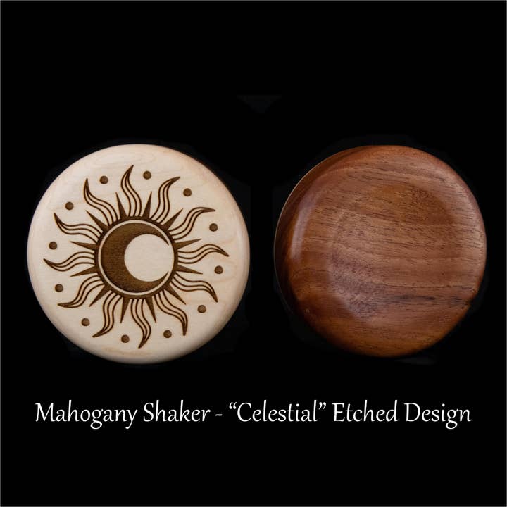 Woodland Woodworx - Wholesale Musical Instrument - Round Pocket Shaker, Handcrafted Percussion Instrument9