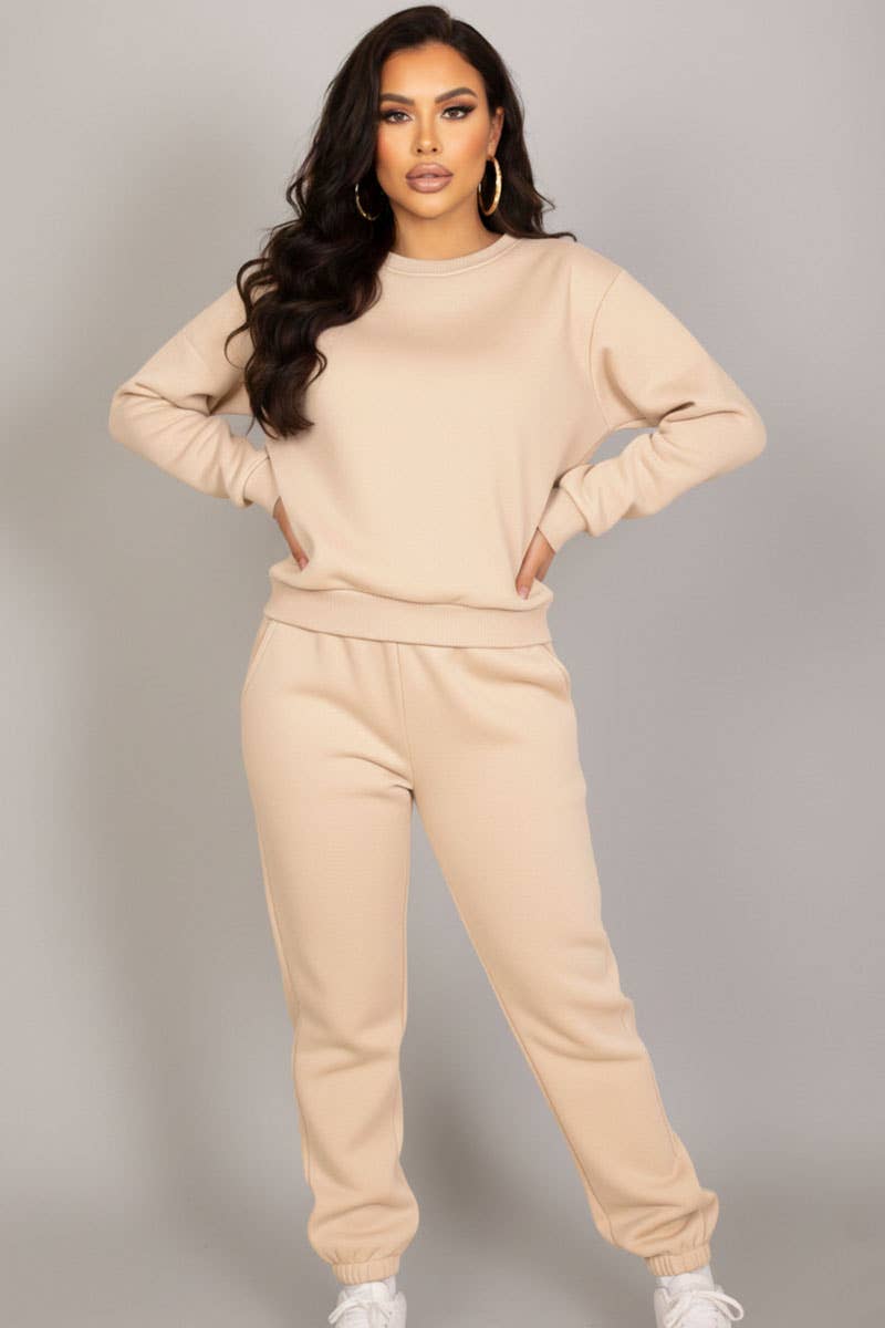 CAPELLA APPAREL - Vente Sweat-shirt – femme - Pull ras du cou en molleton classique15