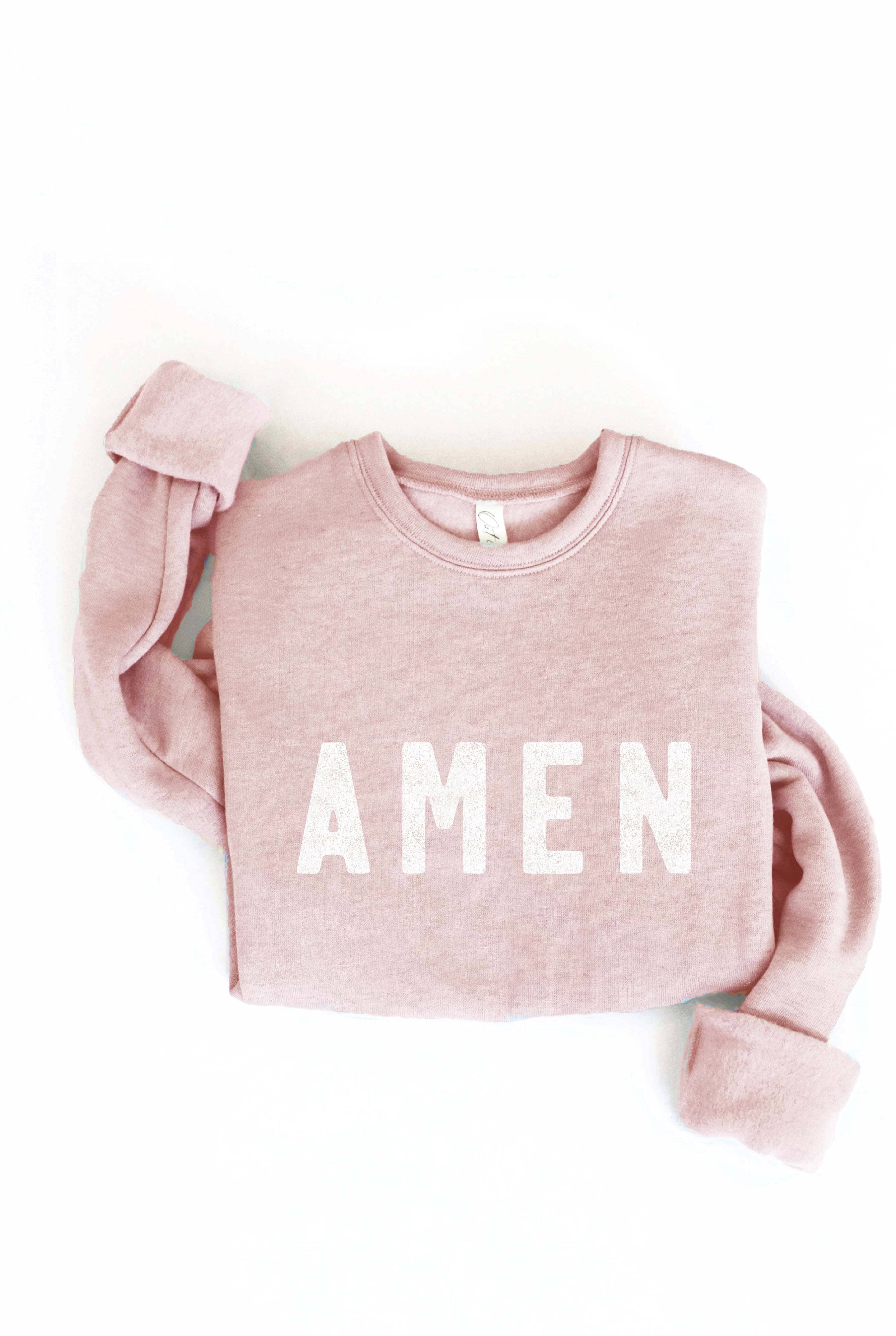 OAT COLLECTIVE - Wholesale Graphic Sweatshirt - Women's - AMEN Graphic Sweatshirt7