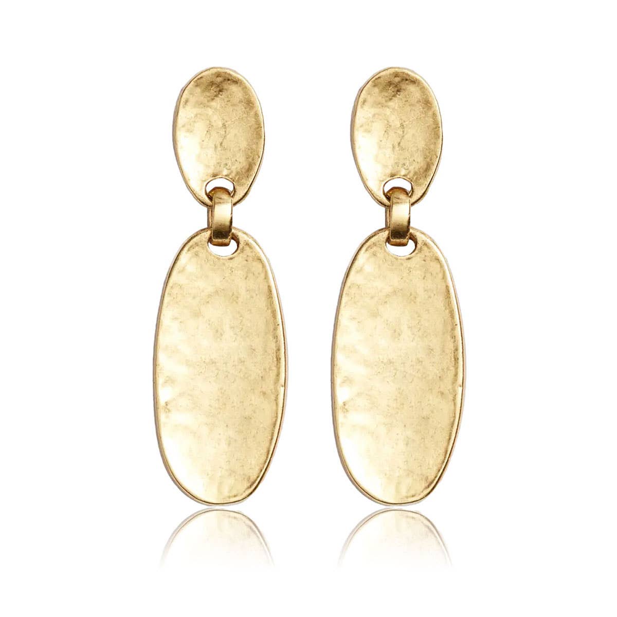 KARINE SULTAN – Großhandel Ohrhänger – Ovale Teller Ohrringe