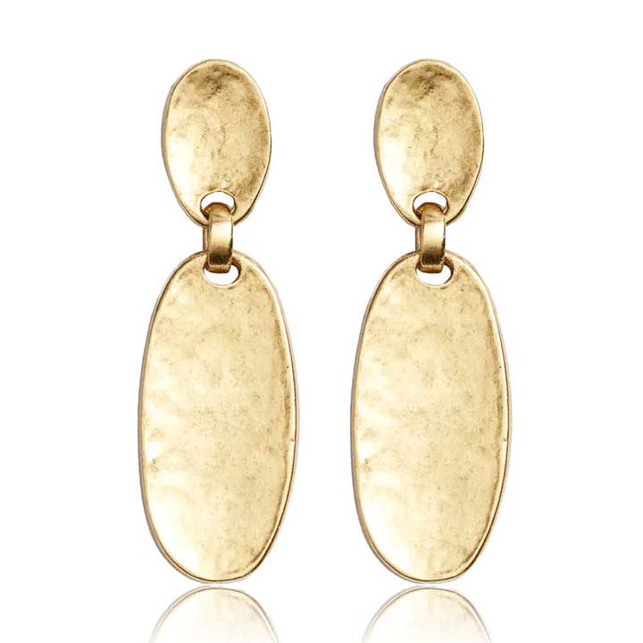 KARINE SULTAN – Großhandel Ohrhänger – Ovale Teller Ohrringe0