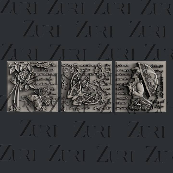 Vintage Florals #2 for wholesale by Zuri Designs