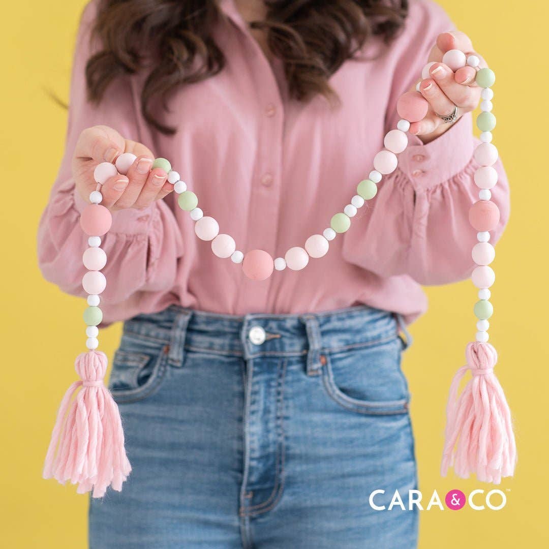 Cara & Co Silicone Craft Supply – wholesale Beads – Round Maple Wood Beads8