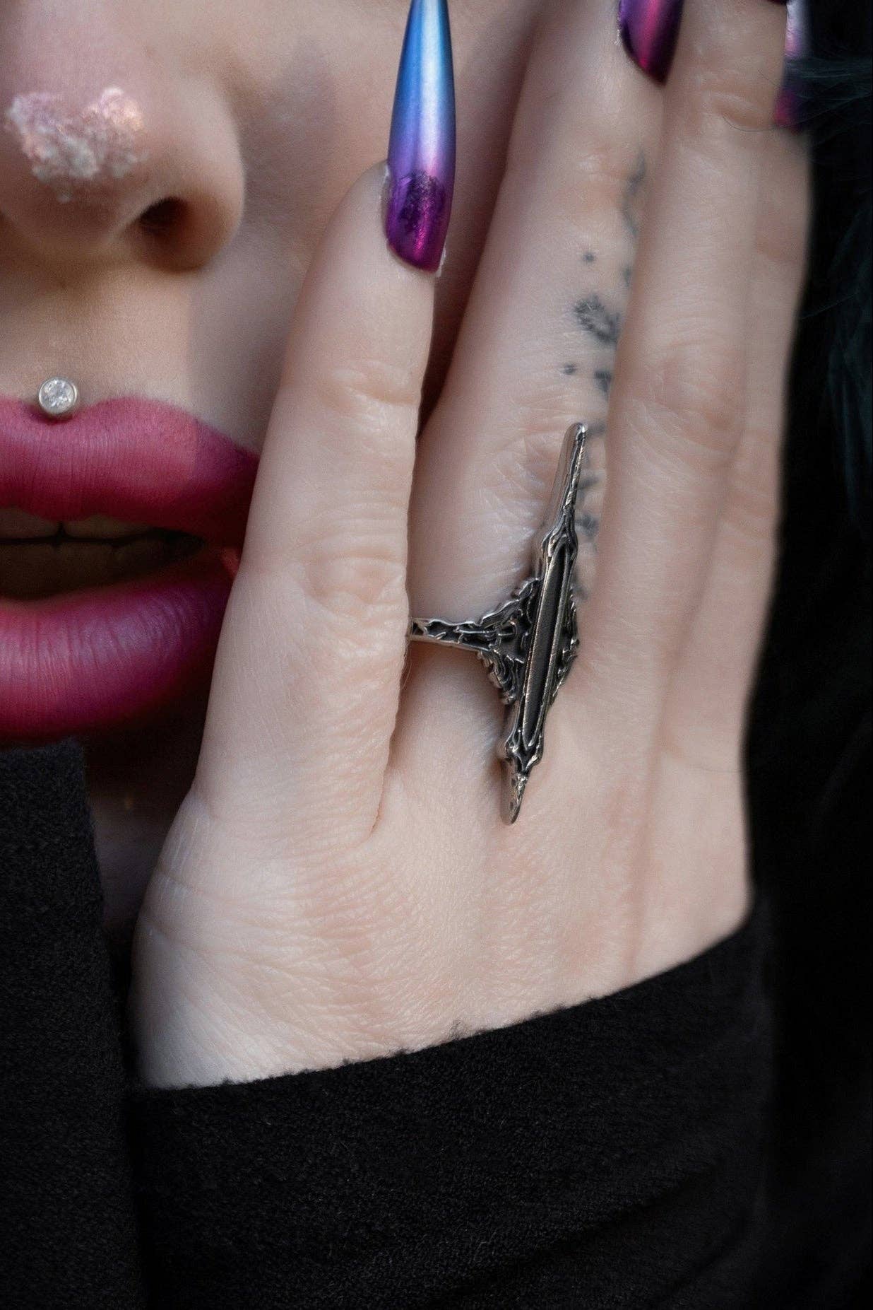 Lively Ghosts - Wholesale Cocktail/Statement Ring - Darkwater Ring18