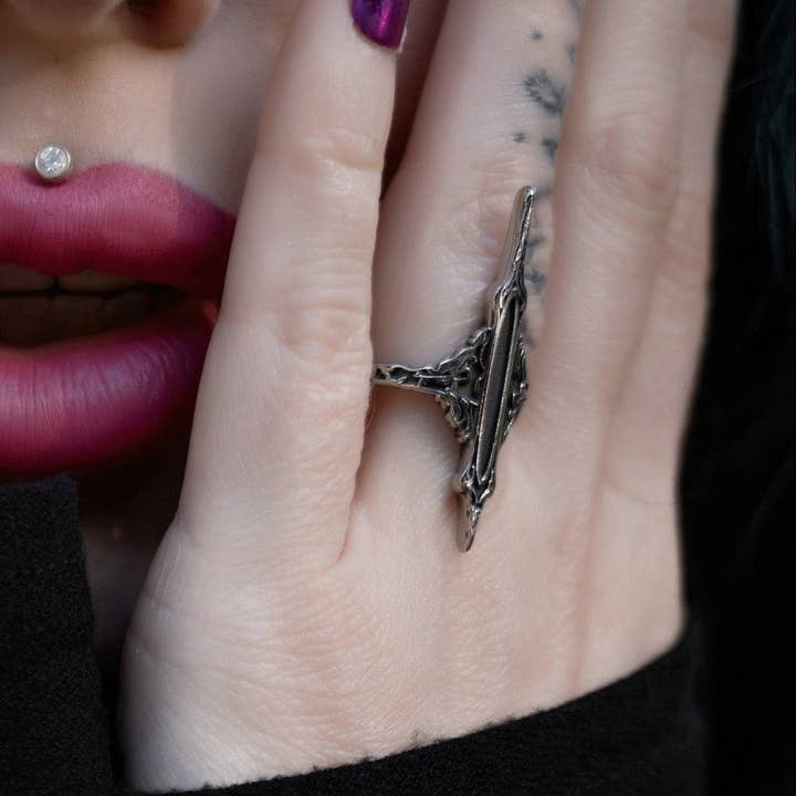 Lively Ghosts - Wholesale Cocktail/Statement Ring - Darkwater Ring18