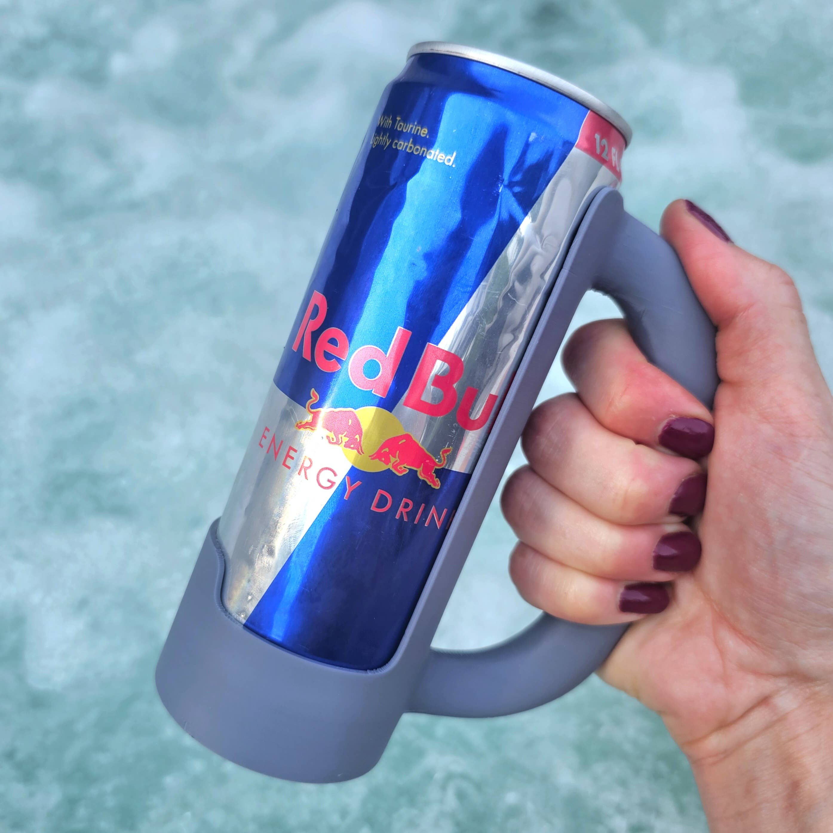 BD Lasers INC. - Wholesale Drink Huggers & Koozies - 12 oz Slim Can Holder Handle Redbull, Alani Nu, White Claw13