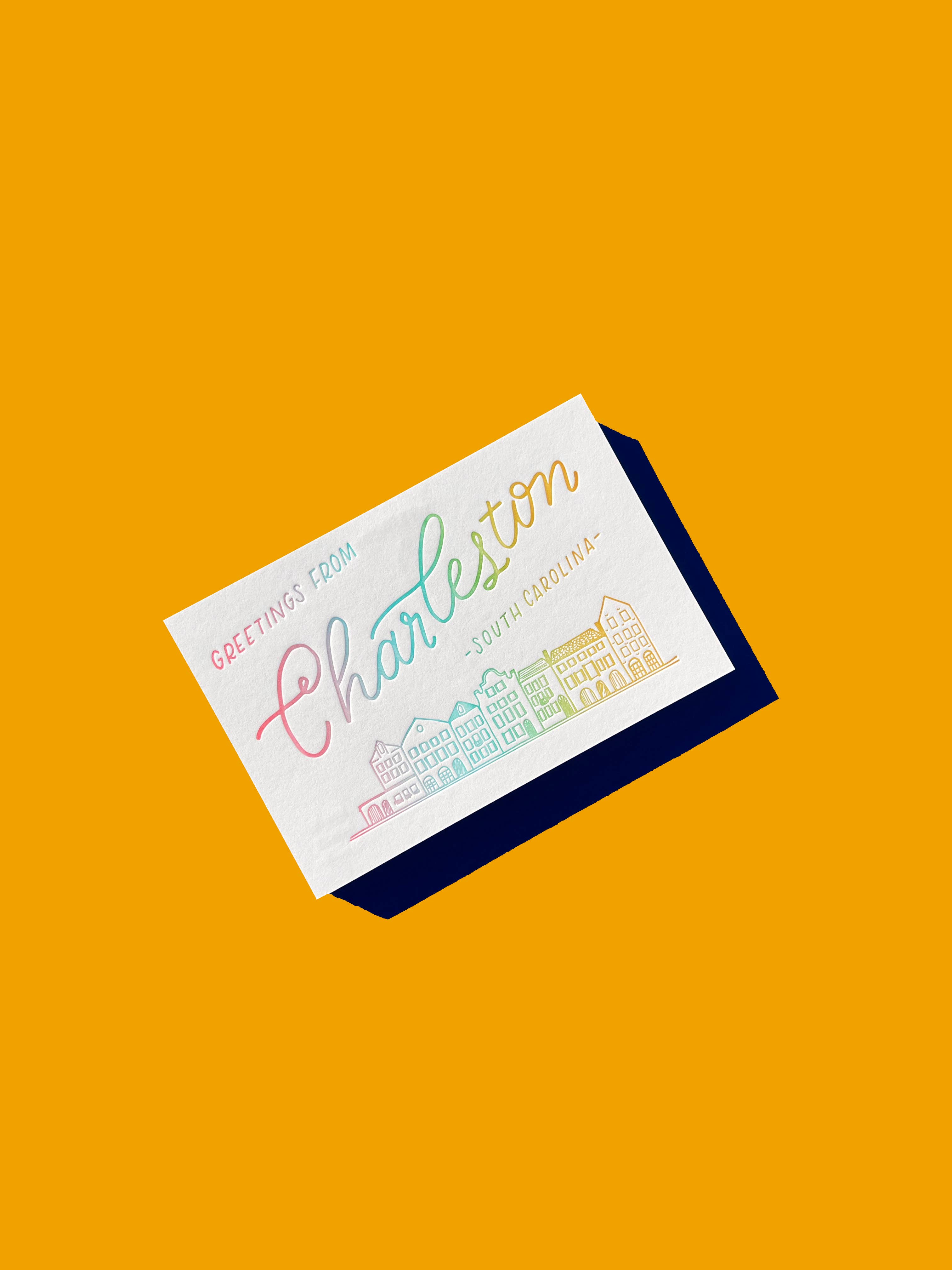 INK MEETS PAPER - Wholesale Postcard - Greetings from Charleston, SC - postcard - Local Love