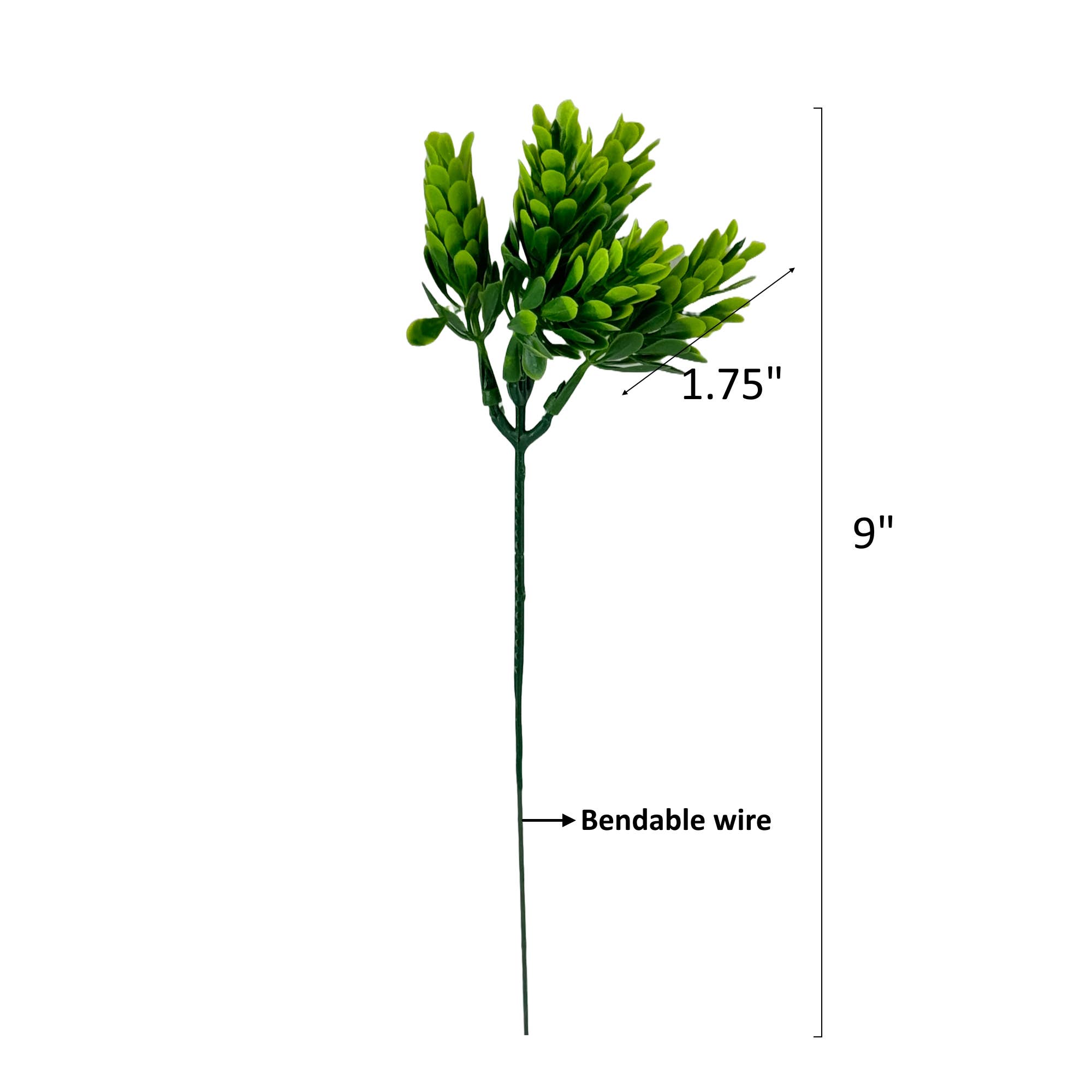 Angel Isabella - Wholesale Artificial Plant - 9"Artificial Hops Greenery Picks-Small Floral Designs0