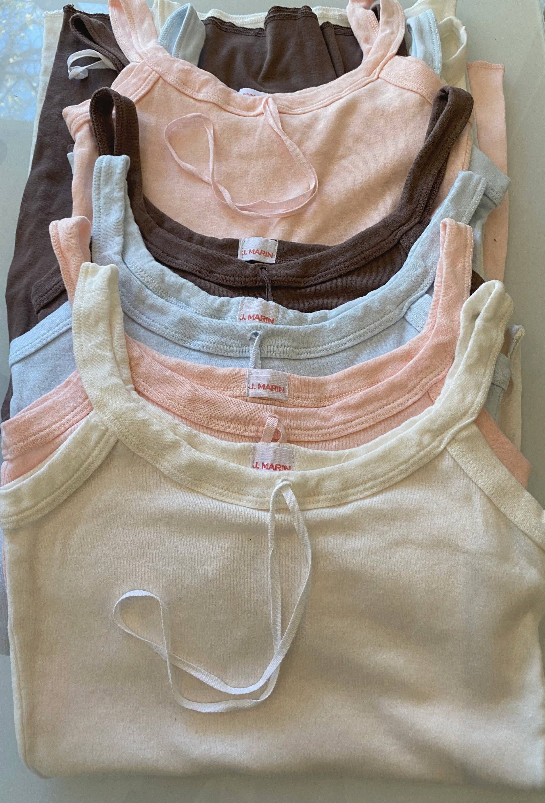 J. Marin Co. - Wholesale Camisole - Women's - The 1930's French Vintage Bow Organic Camisole - Made in L.A2