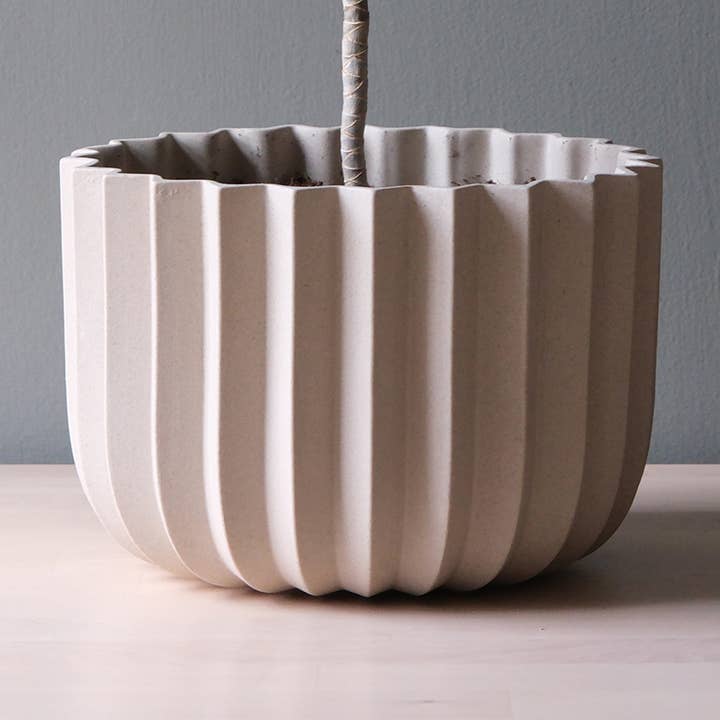 Fioriera in ceramica da 9" | Dune per la vendita all'ingrosso da parte di Misewell