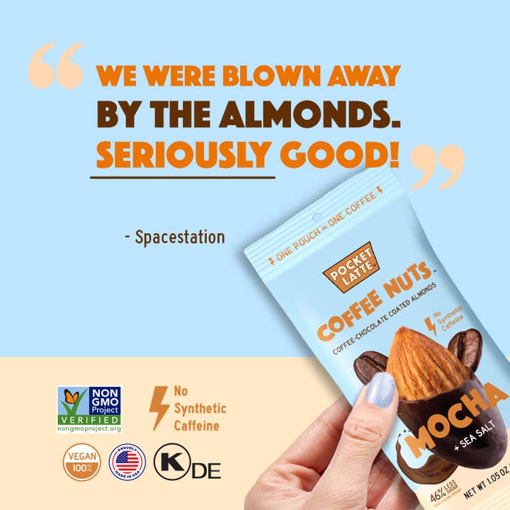 Pocket's Chocolates (Formerly Pocket Latte) - Wholesale Chocolate Covered Sweets - In-Store Sampler Kit for Coffee Nuts4