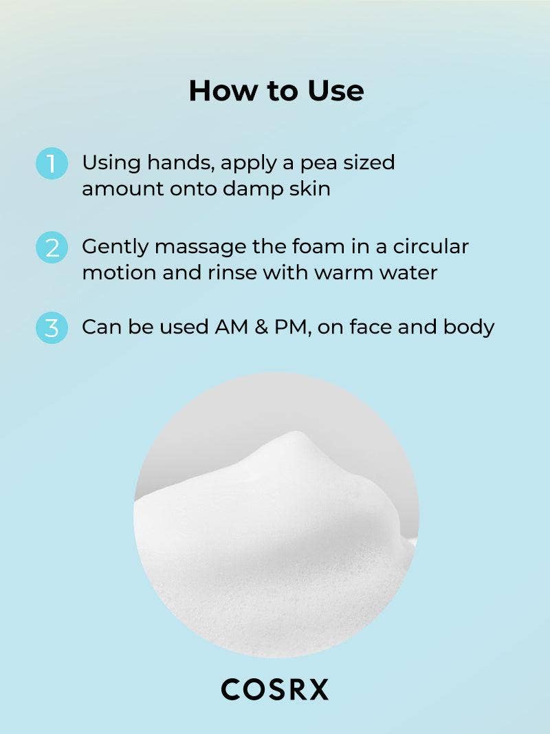 Kosmic - Kbeauty Skincare - Venta al por mayor Limpiadores faciales - [COSRX] GEL LIMPIADOR DE BAJO PH PARA BUENOS DÍAS (50 ML/150 ML)2