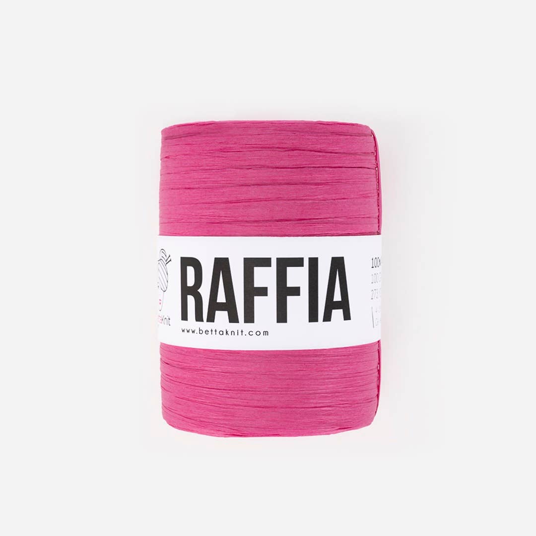 BettaKnit - Wholesale Garen - Raffia, 100% natuurlijke papieren garen7