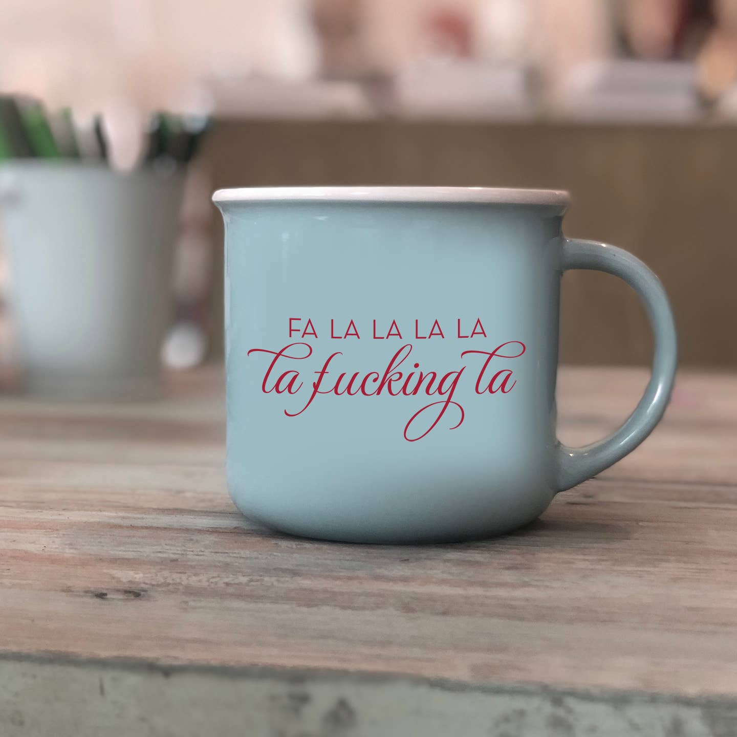 Alice-Louise Press - Wholesale Coffee Mug - Fa La La Mug