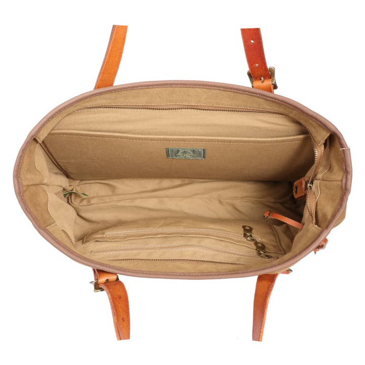 TSD Brand - Wholesale Tote Bag - Women's - Redwood Shopper Tote3