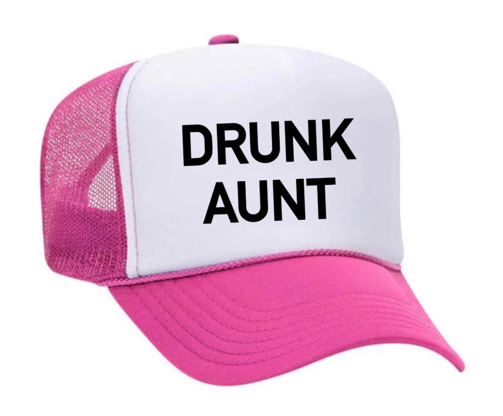 Inappropriate Trucker Hats - Wholesale Trucker Hat - Women's - Drunk Aunt Trucker Hat15