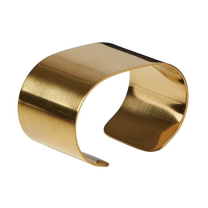 Aida A/S - Wholesale Napkin Holder - Raw Napkin Holder Gold Color Coating  4 Pcs Giftbox0