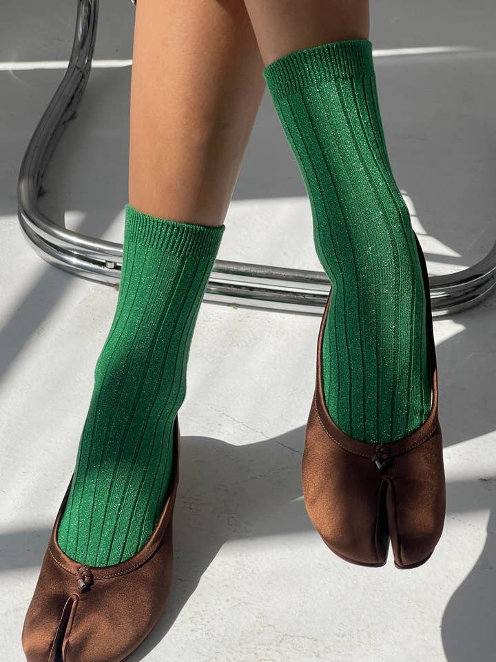 Her Socks - MODAL Lurex (wholesale) for wholesale by Le Bon Shoppe