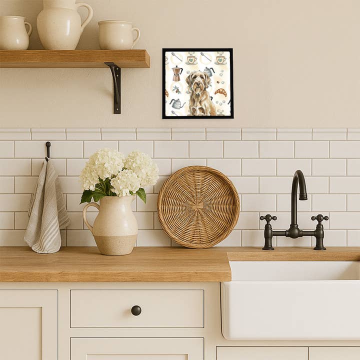 Placa Metálica Spinone Italiano Coffee Bar WDK7627 por atacado de Caroline's Treasures