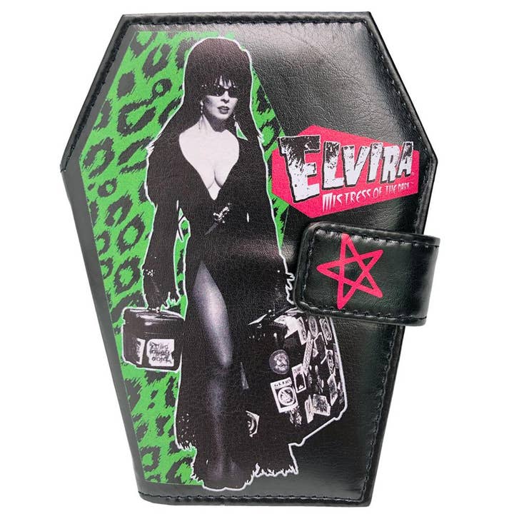 Elvira Coffin Wallet Leo Luggage for wholesale by Kreepsville