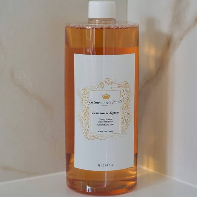 La Savonnerie Royale – Sabonete para as mãos por atacado – Refil de sabonete líquido para mãos Le bassin de Neptune