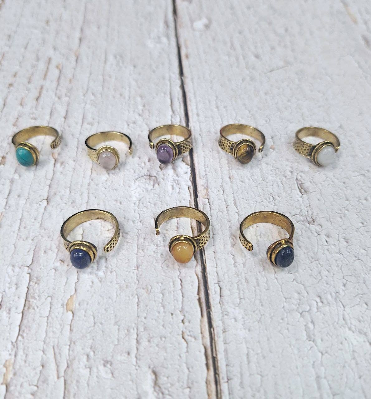 Hecho a mano - Wholesale Single Stone/Solitaire Ring - Assortment of rings1