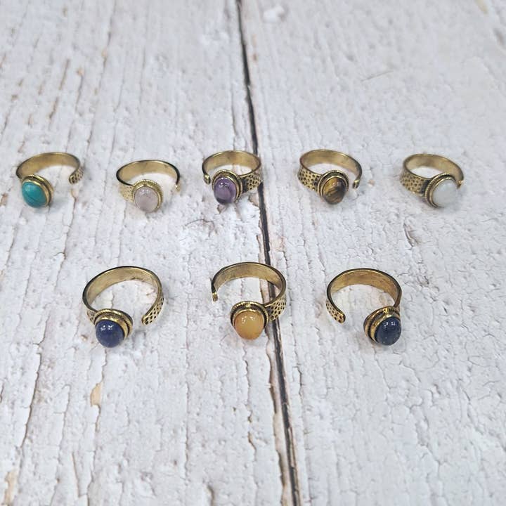 Hecho a mano - Wholesale Single Stone/Solitaire Ring - Assortment of rings1