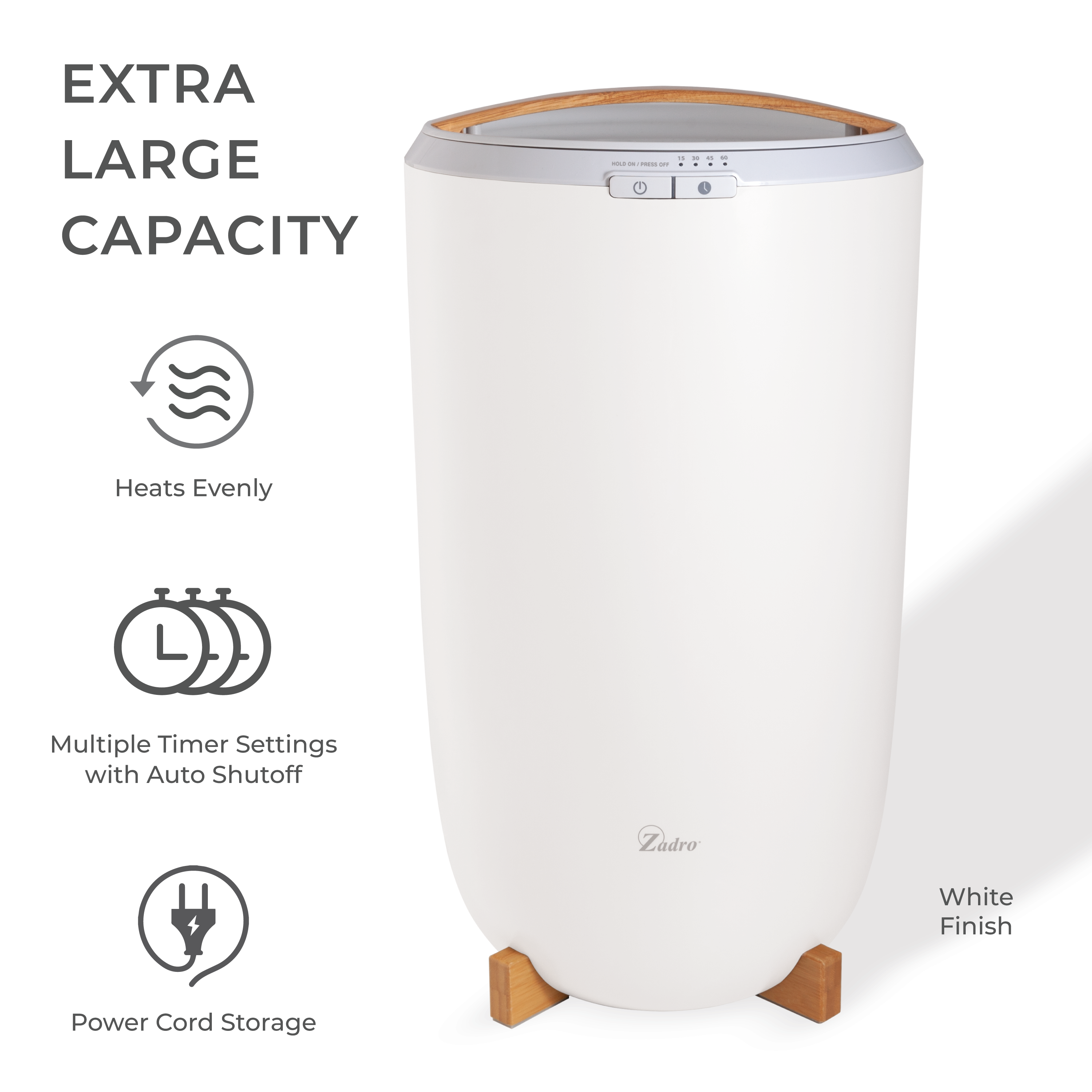 Zadro, Inc. - Wholesale Bath Towel - Large Towel Warmer Bucket2