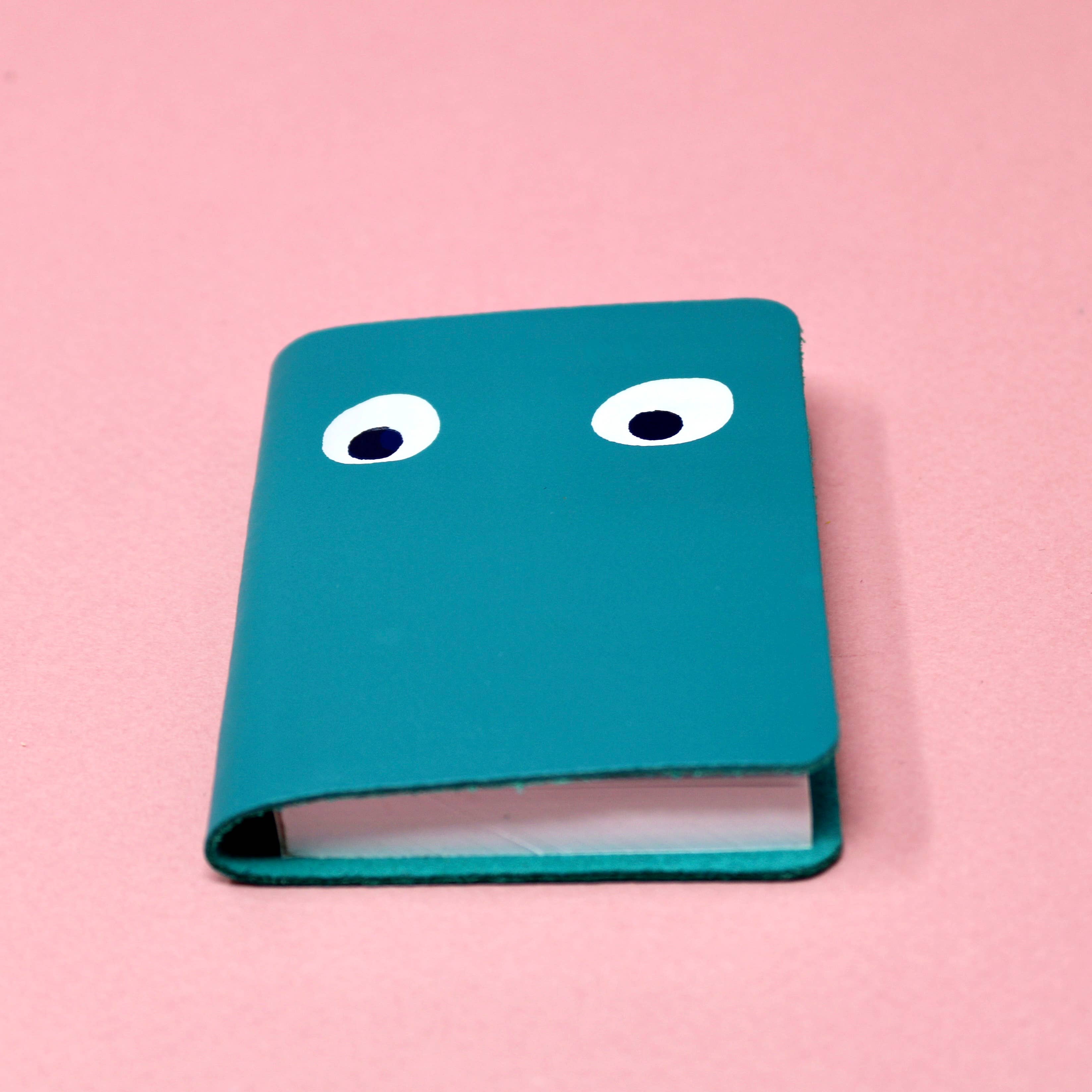 Ark Colour Design - Wholesale Notebook - Googly Eye Mini Leather Notebook13