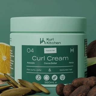 Moisturising and curl defining avocado Curl Cream for wholesale by The kurl kitchen