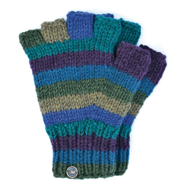 Black Yak Ltd - Wholesale Gloves - Unisex - Fingerless Gloves - Pure Wool - Fair Trade5