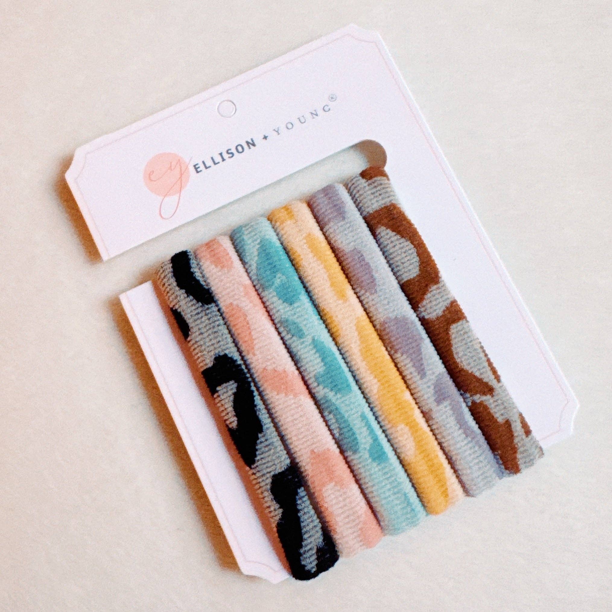 Ellison+Young - Vendita all'ingrosso Elastico per capelli - Set di 6 elastici per capelli Ellison+Young con 7 fantasie diverse4