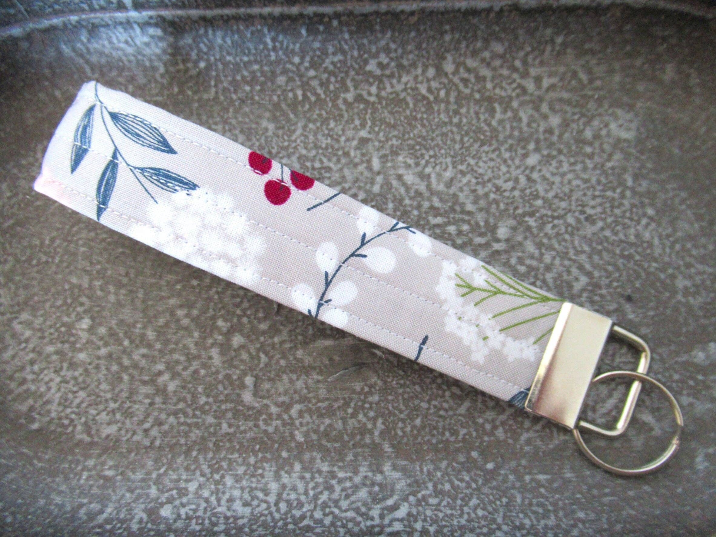 Thread and Purls – Großhandel Schlüsselanhänger – Damen – Schlüsselanhänger-Armband, Stoff-Armband-Schlüsselbund, Gelber Schlüsselanhänger, Handgelenkband, Schlüsselanhänger-Armband, Blumen-Armband-Schlüsselbund6