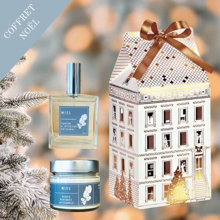Set de Vela y Perfume de Miel - Edición Limitada para venta al por mayor de SAVONNERIE BUISSONNIERE