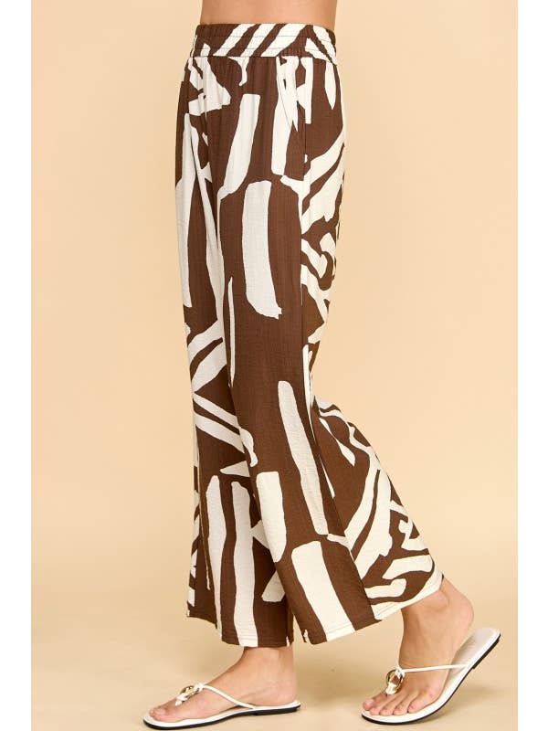 MIO WHOLESALE - Wholesale Pants – Women's - LELIS-08 UNIQUE PRINT WIDE LEG PANTS6