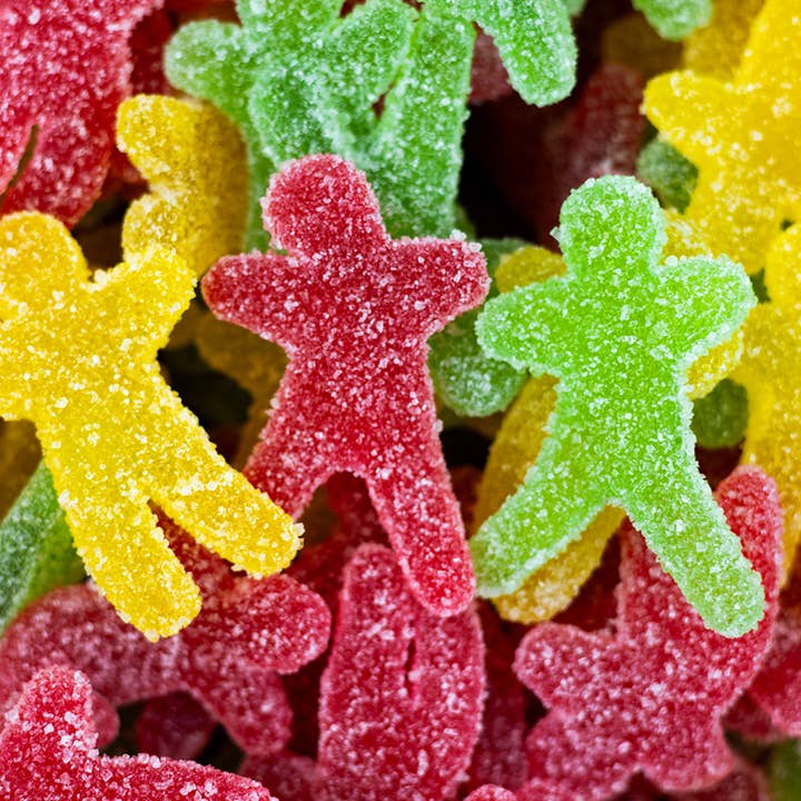 Grahn's Fruit Jelly Men 8.4lbs for wholesale by Sweetish- Swedish Candy Wholesale