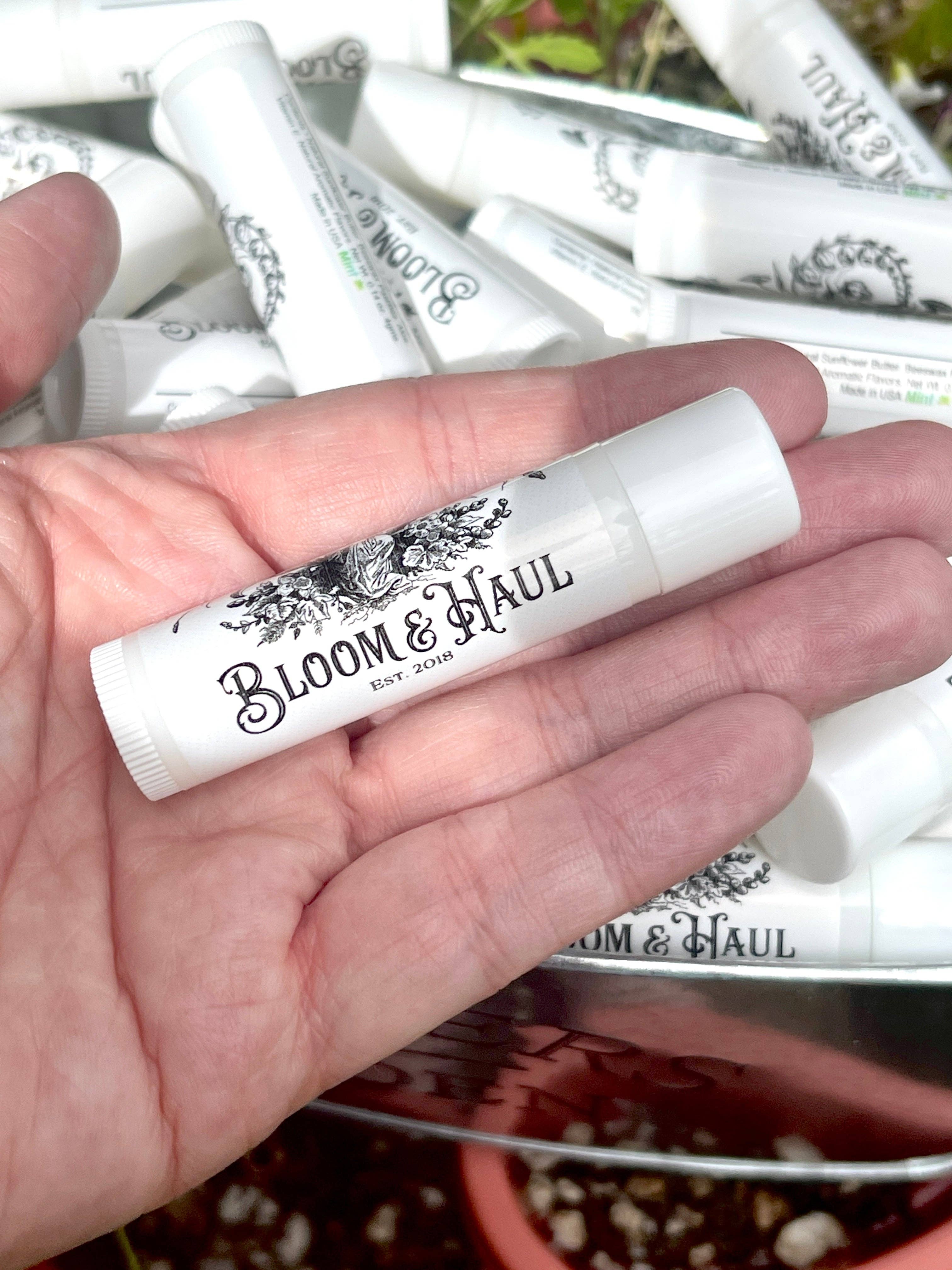 Bloom & Haul – Großhandel Lippenbalsam – Bienenwachs Lippenbalsam – Minze, Natürlich, Handgemacht, Umweltfreundlich2