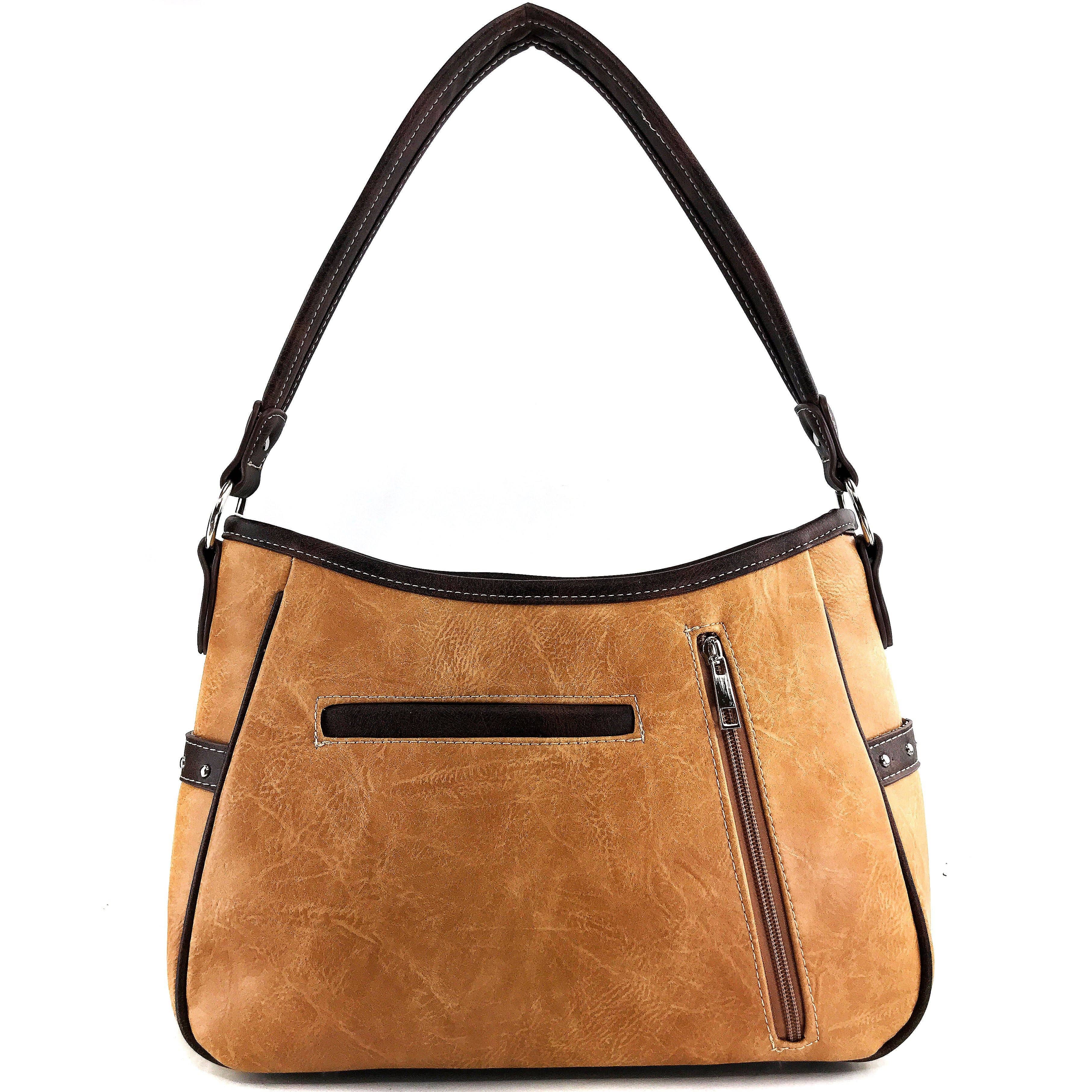 Lunar Deer - Vendita all'ingrosso Tracolla - Donna - Bible Verse Philippians 4:13 Borsa Hobo con ricamo17