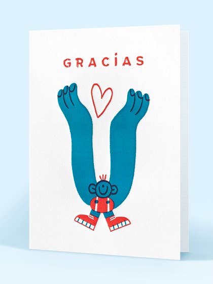 Gracias per la vendita all'ingrosso da parte di Letterpress de Paris