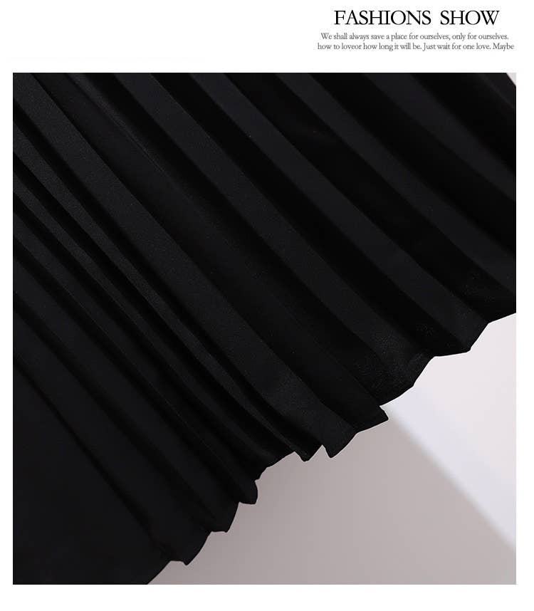 Productseeker - Wholesale Jurk - Dames - Dames blazerjurk met geplooide rok en leren riem5