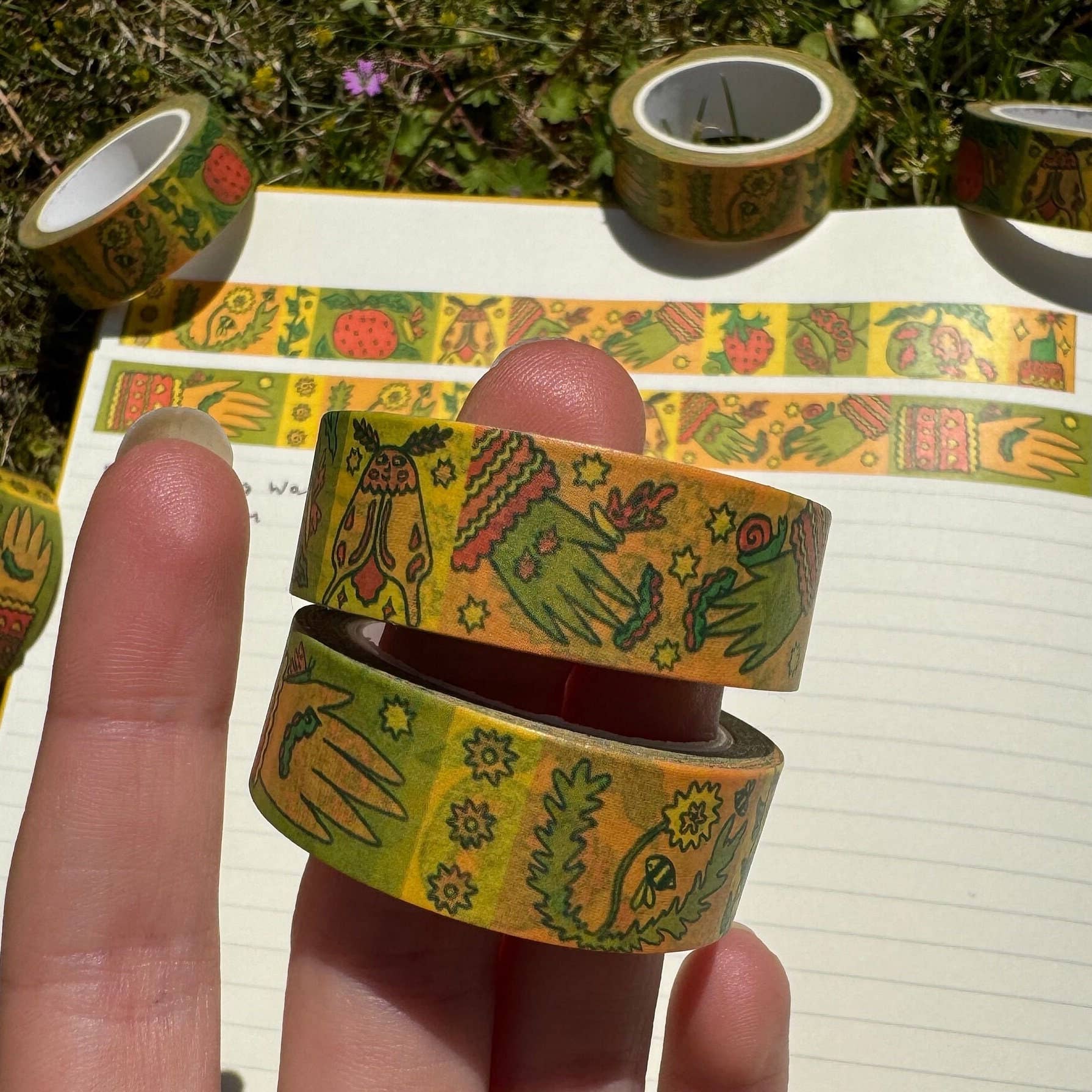 Tulips and Heather – wholesale Washi tape – Bug Friends Washi Tape5