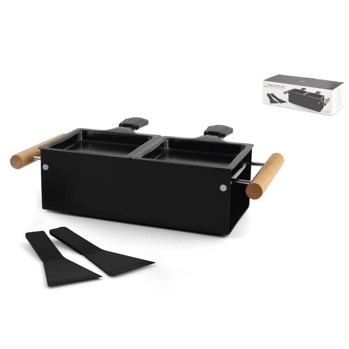 PENGO SPA – wholesale Köksverktyg/-pryl – Raclette- och fondue-set för 2 personer med småpannor och skålar
