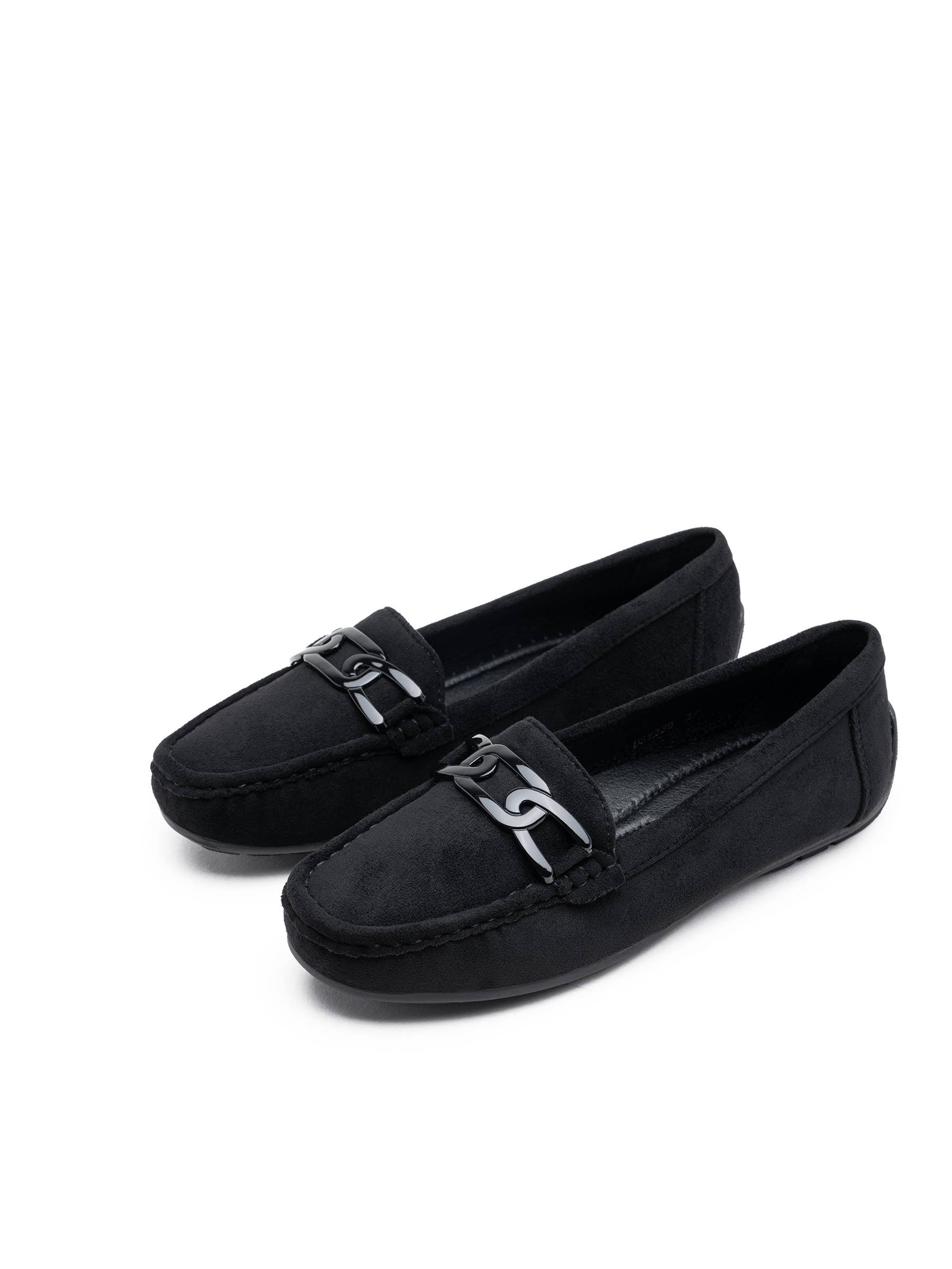 CEREZA - Vente Mocassins – femme - Mocassins à chaîne décorative1