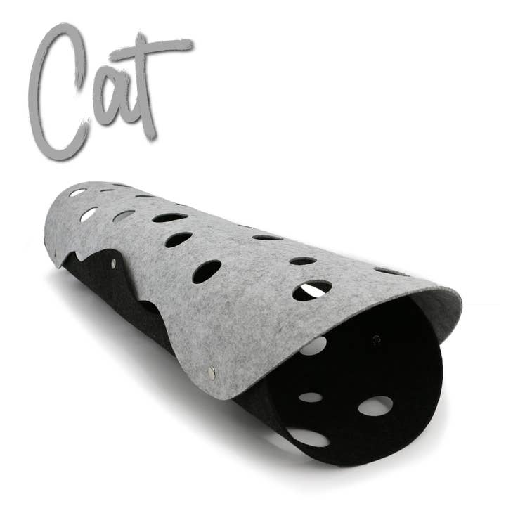Ancol Pet Products Ltd - Wholesale Pet Toy Set - Cat - Felt Cat Tunnel : Blue